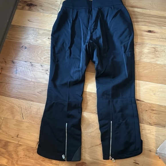 Bogner black Sz 16 Ski Snow Pants back bottom leg zippers women’s - Picture 4 of 14